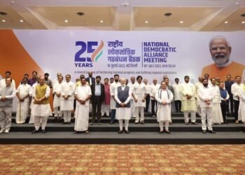 Conrad attends BJP-led NDA allies meet