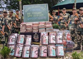 Another clothing seizure made by BSF