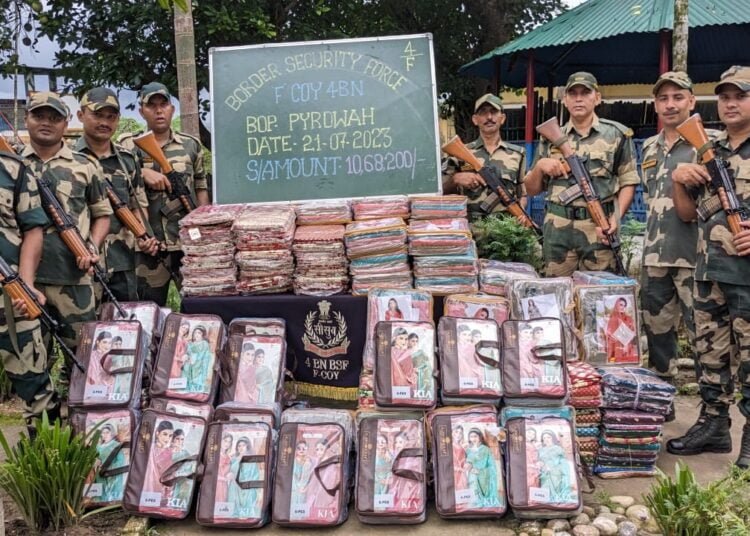 Another clothing seizure made by BSF
