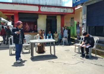 Street play held on mental health awareness