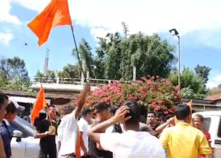 JSM attempt to raze tax gate in Khanduli stopped