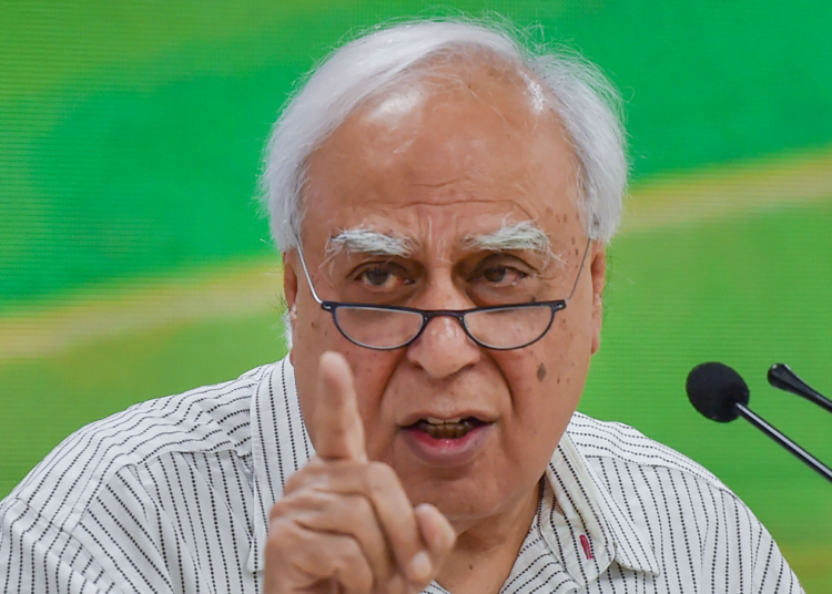 Only way forward is to sack Manipur CM, impose President’s rule: Kapil Sibal