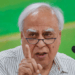 Only way forward is to sack Manipur CM, impose President’s rule: Kapil Sibal