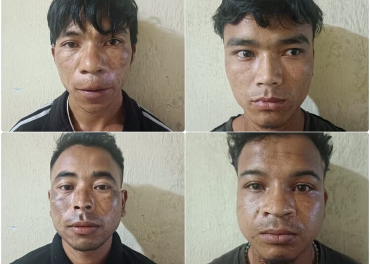 4 persons caught red-handed for stealing diesel from mobile tower