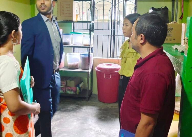 DC visits shelter homes in Khliehriat