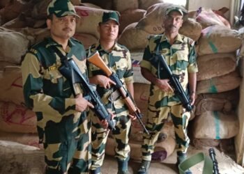 BSF seizes betel nut, clothes worth Rs 68 lakh on border