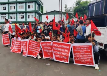 HNYM holds protest against rising unemployment