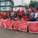 HNYM holds protest against rising unemployment
