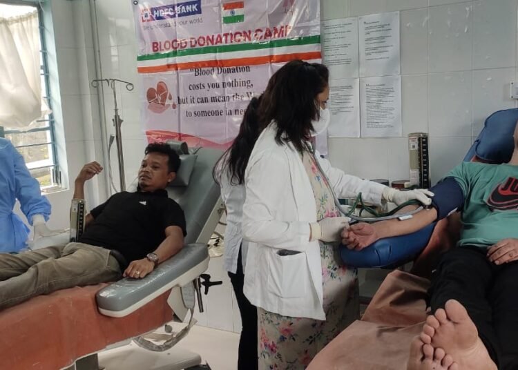Ri-Bhoi youth groups donate blood