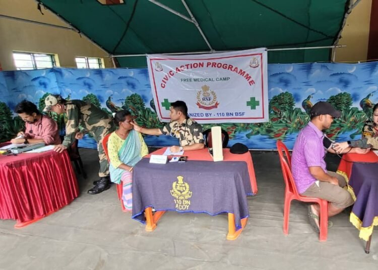 Border residents get free medical check-up