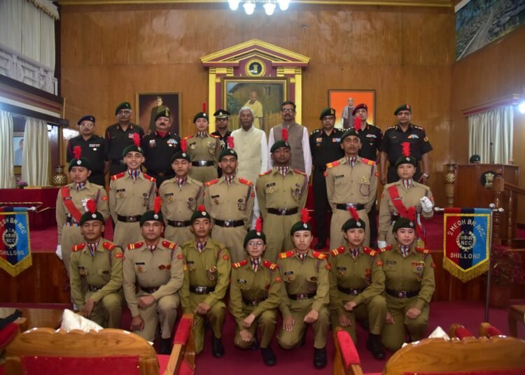 NCC cadets who took part in Republic Day camp felicitated