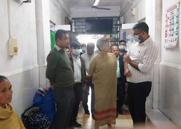 Health Minister finds ‘unplanned’ upgrade of Khliehriat Civil Hospital