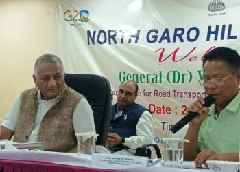 Union MoS VK Singh reviews central schemes in North Garo Hills