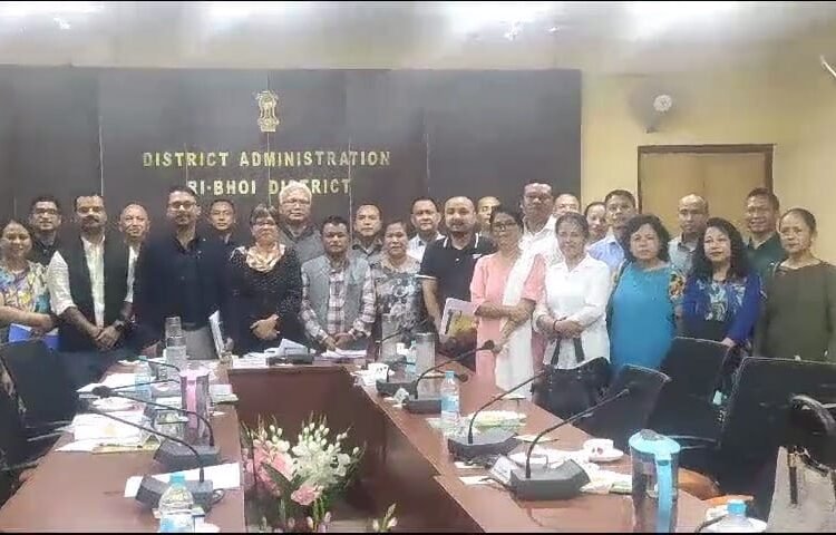 Ampareen leads Ri-Bhoi health & agri review meeting with MLAs