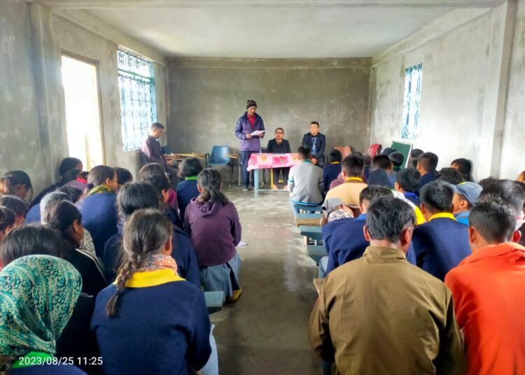 Awareness programme on NALSA Scheme and Juvenile Justice Act held in Sohkhyllam