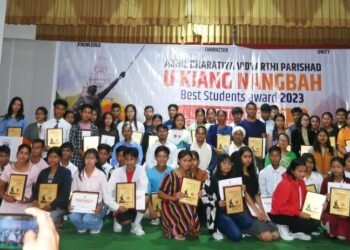 ABVP honours successful students in Jaiñtia Hills