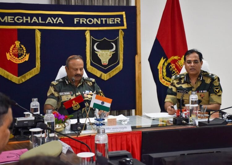 BSF Director General visits Meghalaya HQ