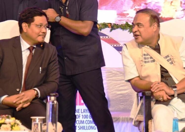 Border issue: Himanta meets Conrad to build confidence