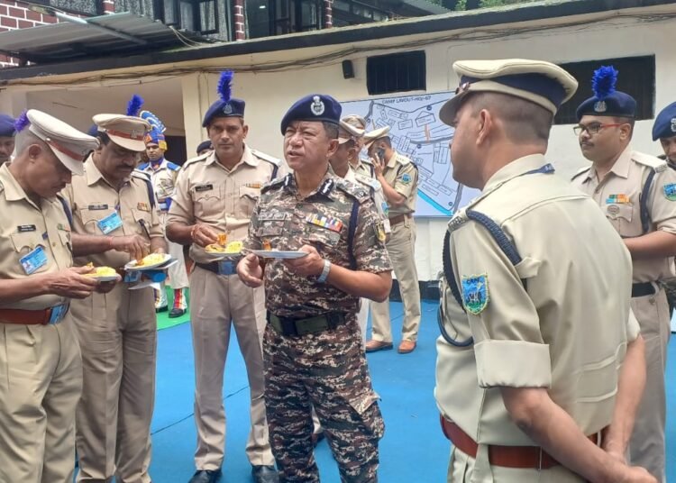 CRPF Director General stops in Shillong during official tour