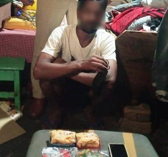 1 arrested with heroin in Barapathar