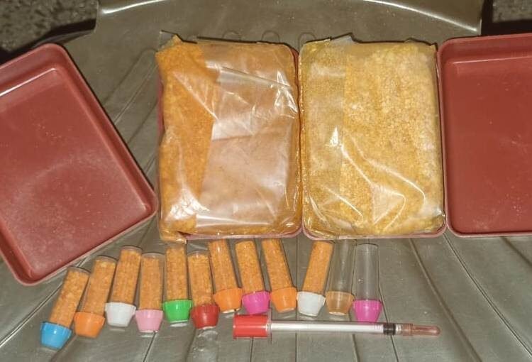 Woman held with heroin