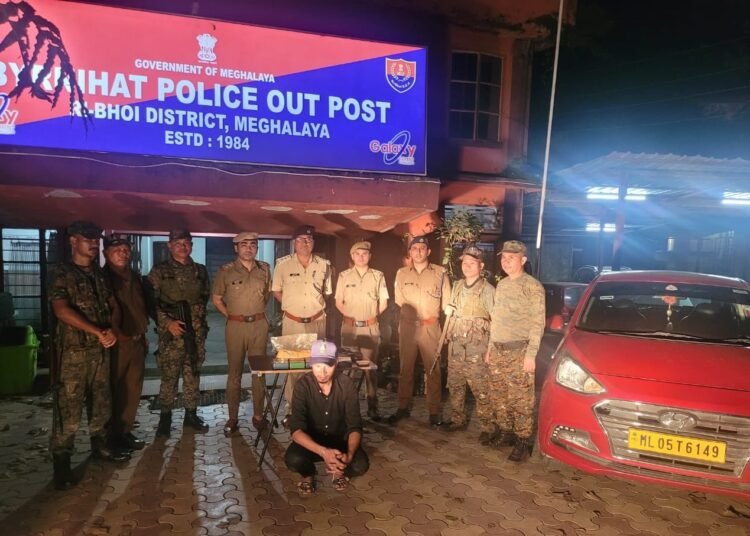 One nabbed with drugs worth Rs 1.3 crore in Ri Bhoi