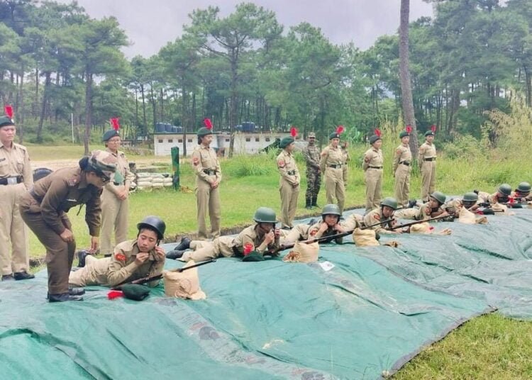 NCC cadets love training in firearms