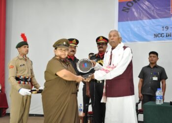Guv attends NCC officers awards ceremony
