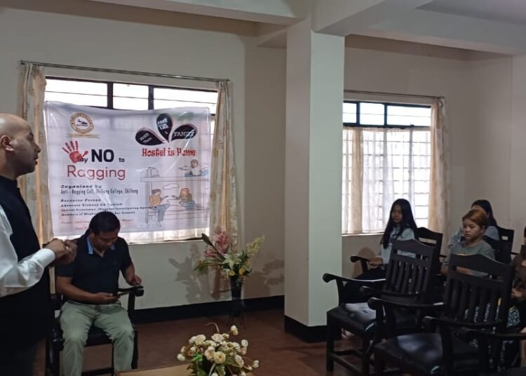 Awareness on ragging held at Shillong College