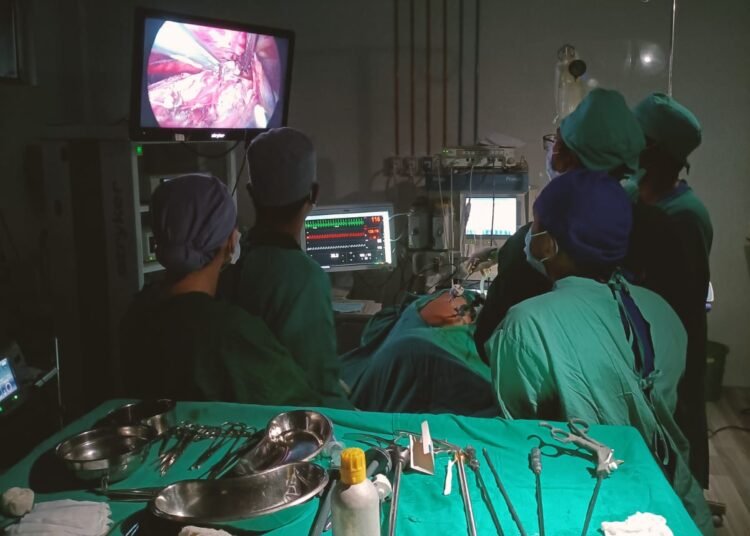 Shillong Civil Hospital doctors perform first keyhole esophagectomy on cancer patient