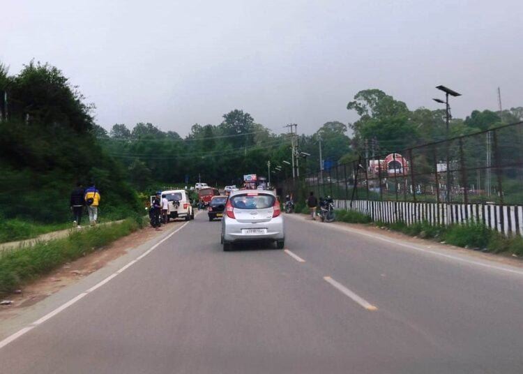 Delay awaits four-lane project from Umshyrpi to Upper Shillong