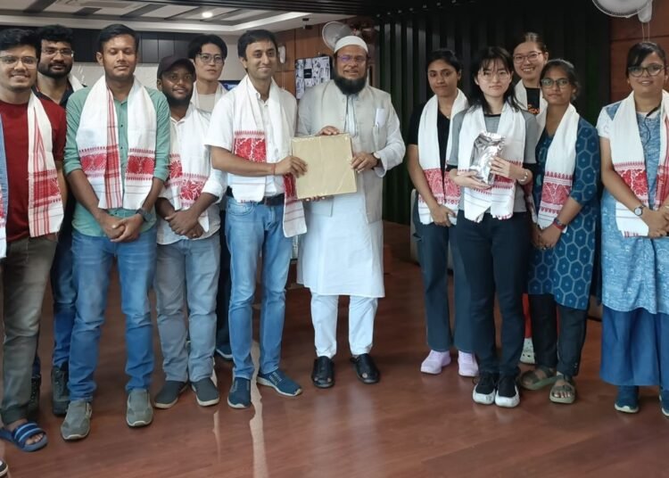 IIT Guwahati & Japanese students partner with USTM for village adoption