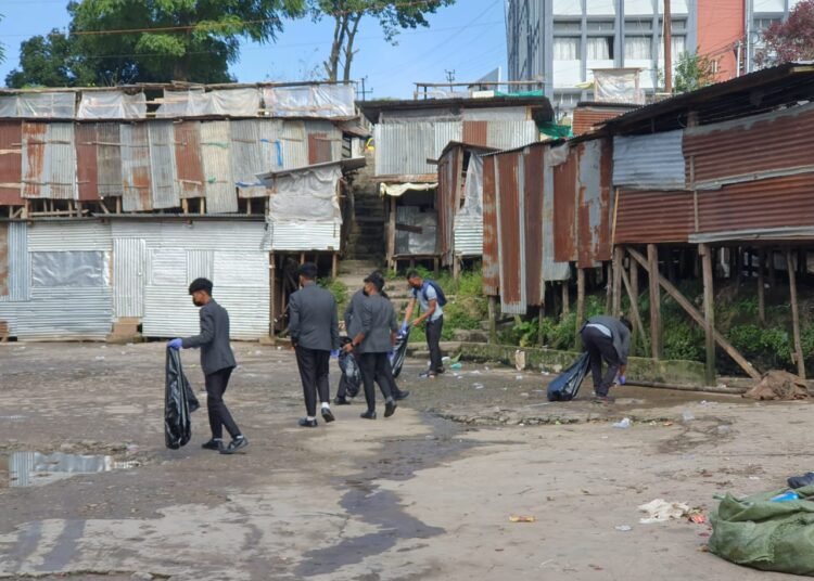 Jowai Polytechnic NSS holds two-day clean drive in Jowai