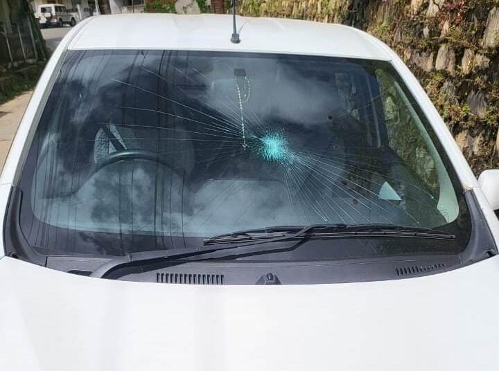 Scribe’s car vandalised in Mawpat