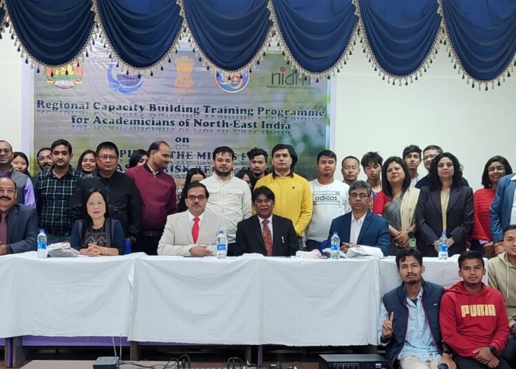 Programme on disaster risk reduction in NEHU