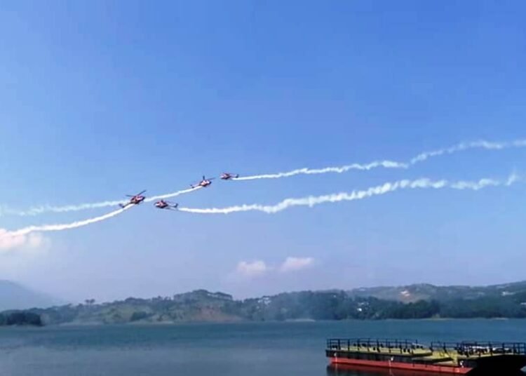 Might of Indian Air Force inspire awe at Umiam Lake