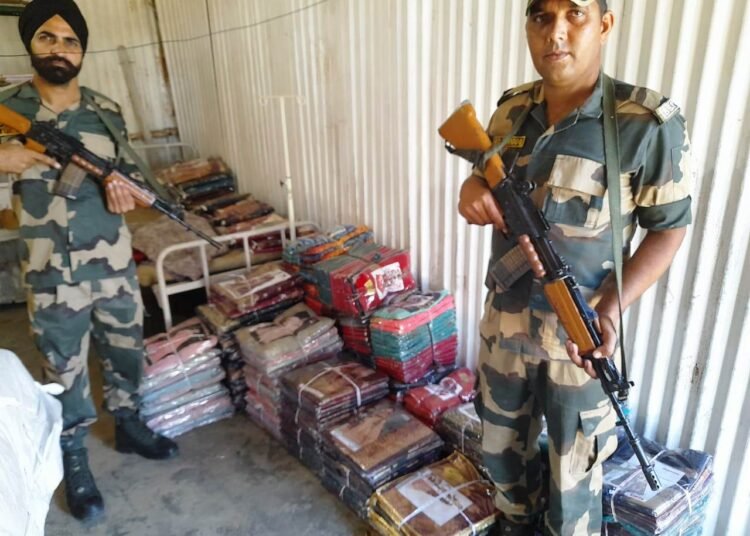 BSF makes seizure of cosmetics, clothing on border