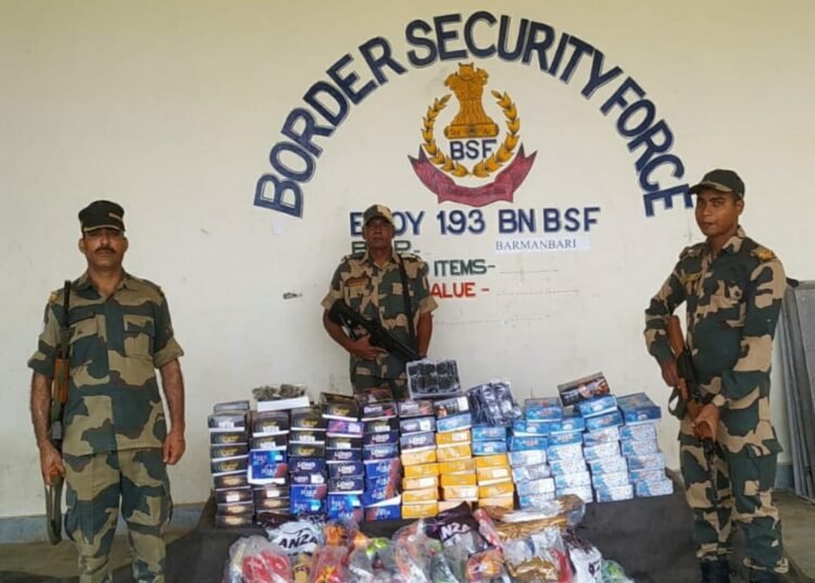 Eyewear & footwear seized in latest BSF smuggling bust
