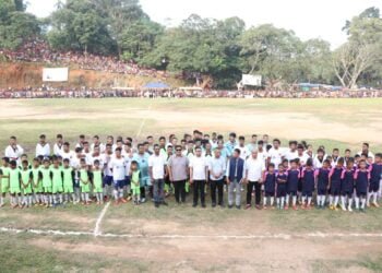 Foundation stone for Rs 9.25cr Rongjeng Stadium laid