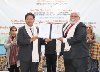 Meghalaya Govt hands over land for National Law University
