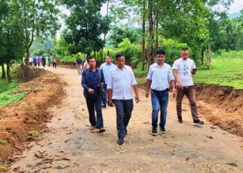 Assam builds road in village awarded to Meghalaya in border deal