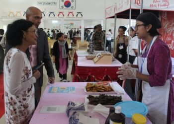Millet food fest held for students of APS Umroi