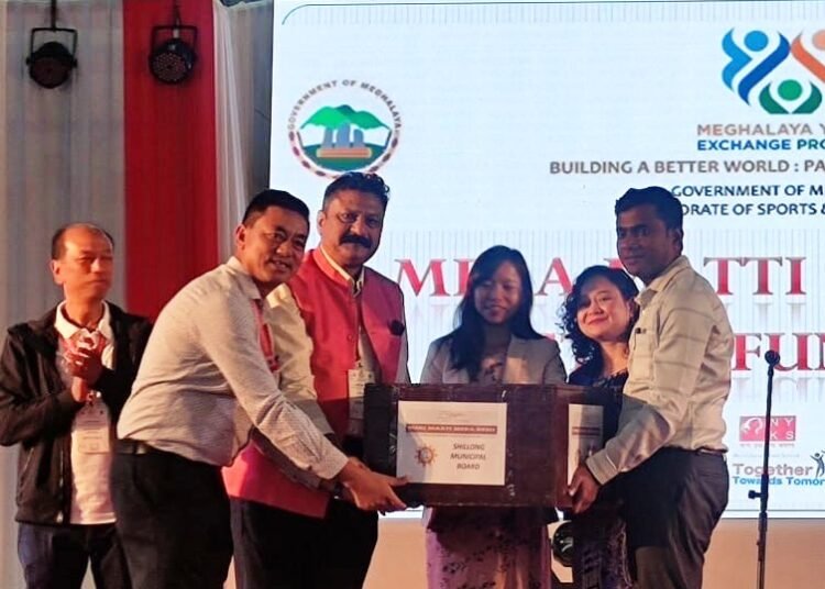 NYKS sends soil to New Delhi