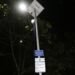 Solar lamps installed along scenic Mawjrong-Sohrarim road