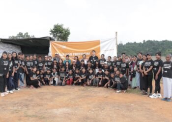 Ri-Bhoi takes part in international Walk for Freedom