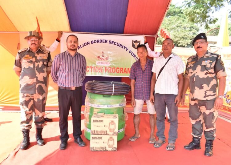 BSF donates essential items to SGH villages