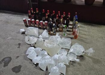 Illegal liquor seized during Puja raids