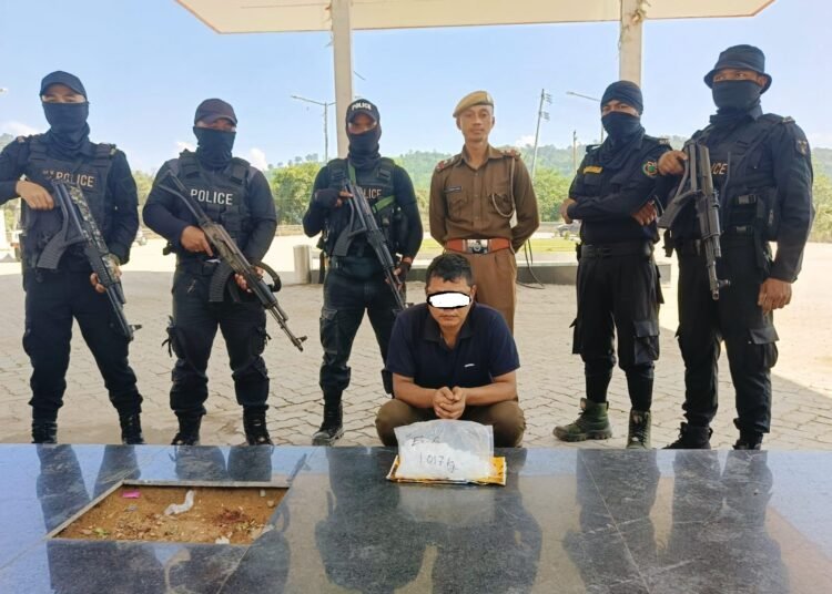 Meth worth over Rs 1 crore seized in EJH, 1 arrested