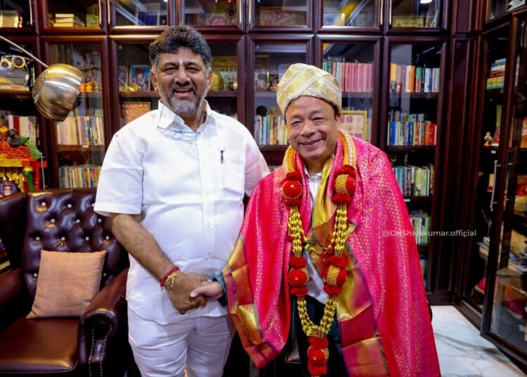 Paul meets K’taka Dy CM