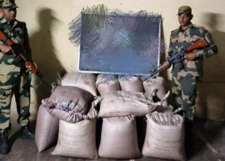 BSF seize smuggled sugar, banned goods worth Rs 11 lakhs